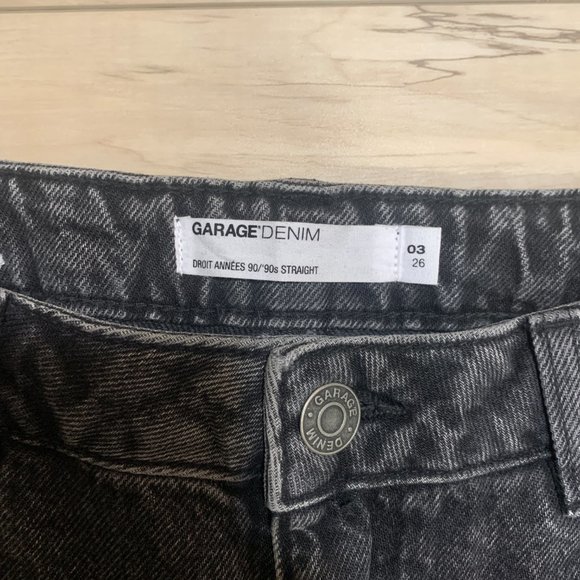 Garage straight-leg jeans - size 26/3 - Picture 4 of 5